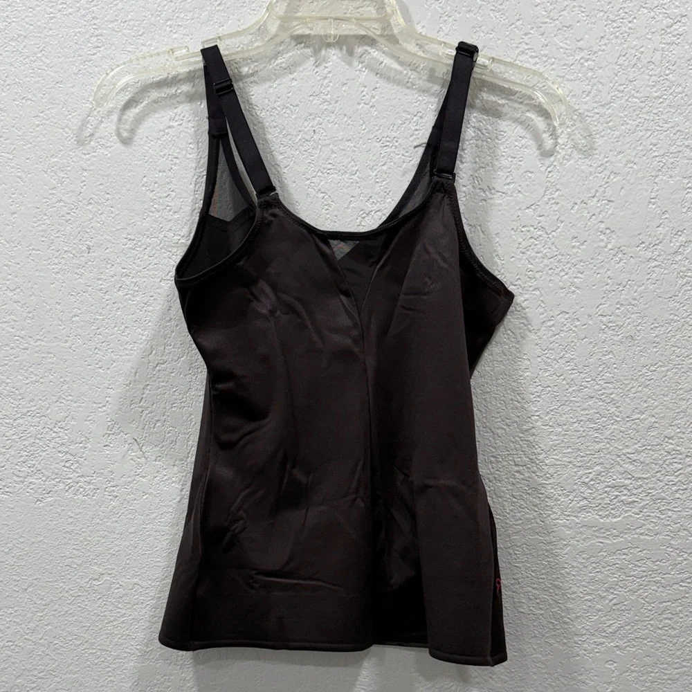 Ruby Ribbon Black Sheer Cami - Picture 4 of 8
